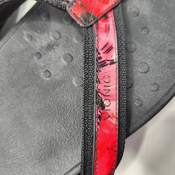 Vionic Womens Black High Tide Podiatrist Design Sandals Size 10 Flip Flop - Picture 10 of 10